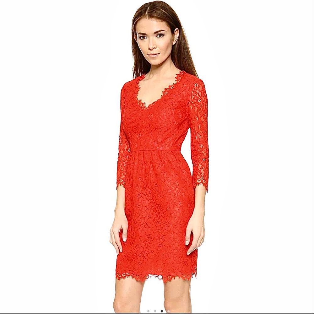 Shoshanna Sierra Lace Dress size 10